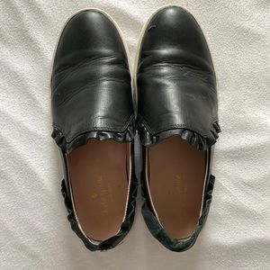 Kate Spade Black Slip On Shoes